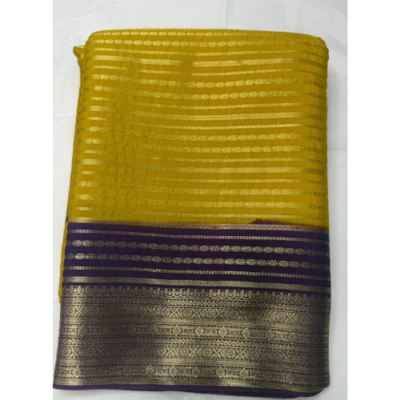 Mysore Crepe 2D Silk Saree